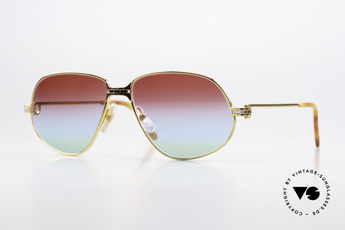 Cartier Panthere G.M. - M New Tricolored Sun Lenses, Cartier Panthère = the world famous panther by CARTIER, Made for Men and Women