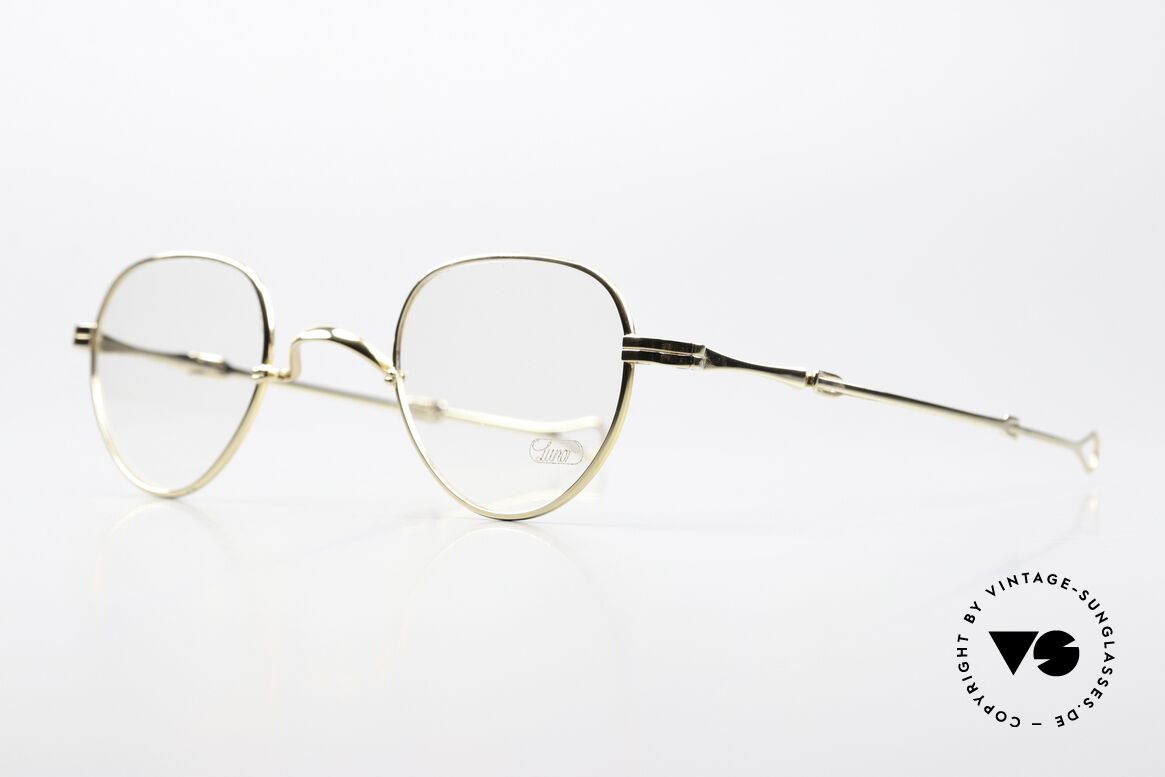 Lunor I 17 Telescopic Extraordinary Lens Design, unisex model "17" with extraordinary lens shape / design, Made for Men and Women