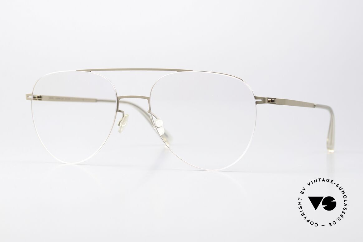 Mykita Jun Large Aviator Lessrim Frame, Mykita eyeglasses, model JUN in size 55-18, col 360, Made for Men and Women
