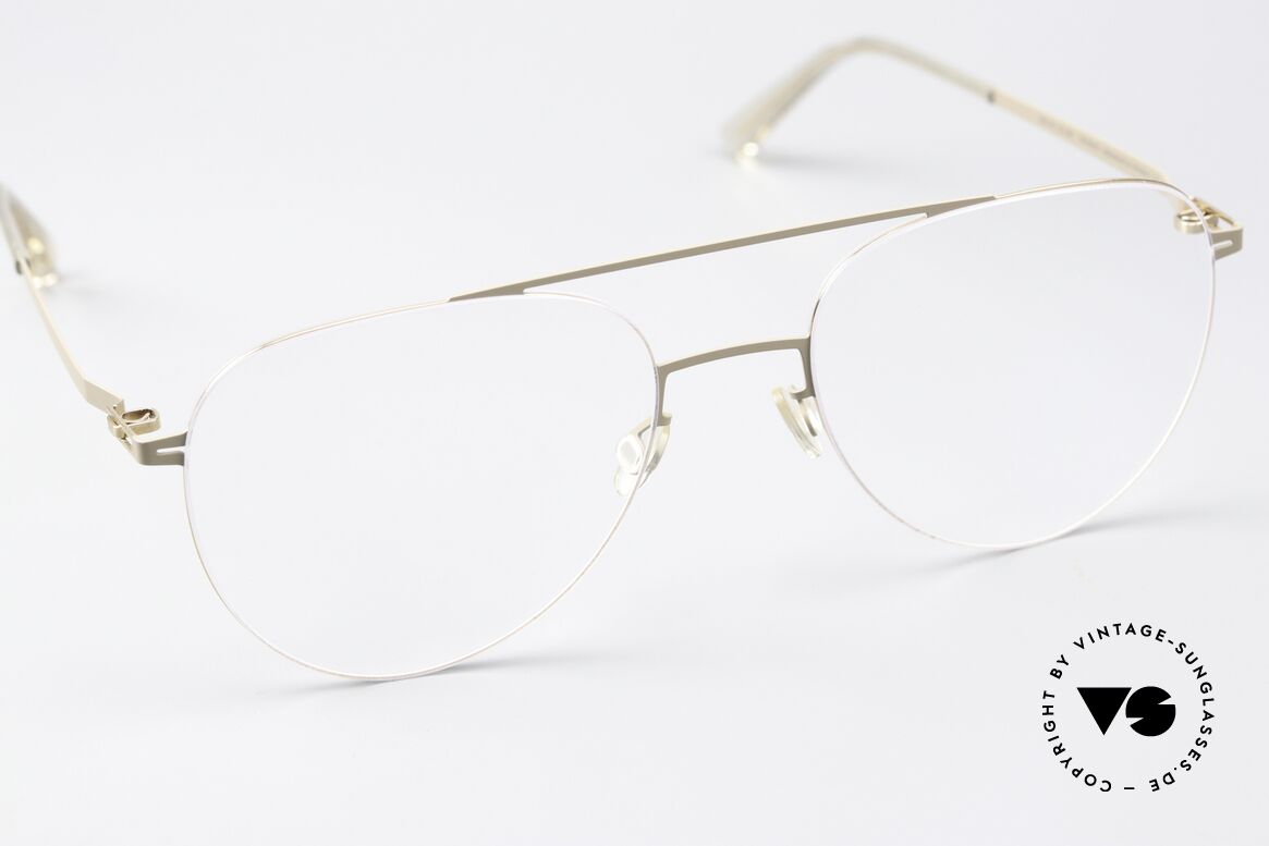 Mykita Jun Large Aviator Lessrim Frame, unworn model comes with the original Mykita packing, Made for Men and Women