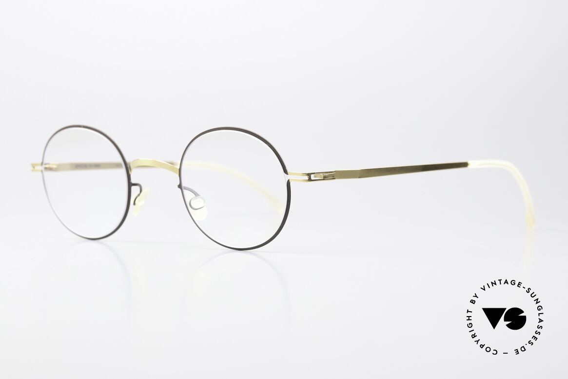 Mykita Finvid Round Frame Ladies Gents, color code 172 = gold / terra (noble frame contrasts), Made for Men and Women