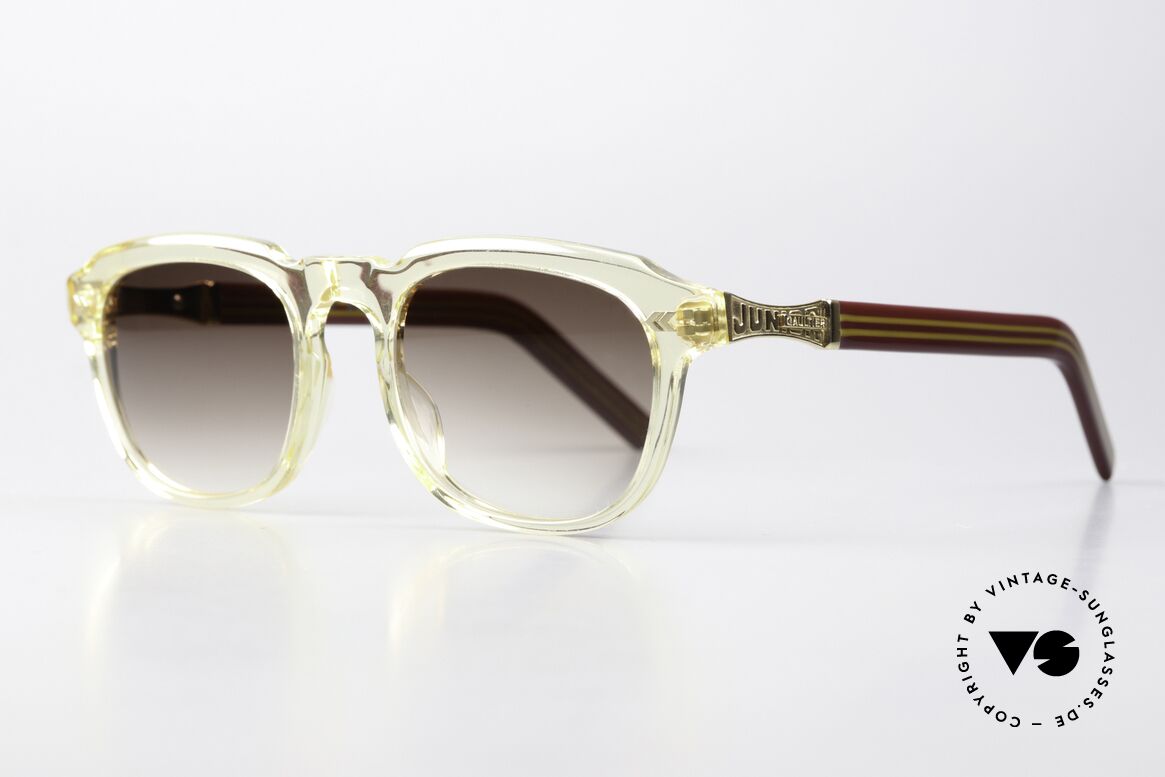 Jean Paul Gaultier 57-1071 Extravagant Designer Frame, a piece of time and fashion history from the 1980s, Made for Men and Women