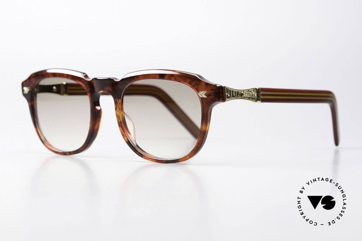 Jean Paul Gaultier 57-1071 Collector's Glasses 80's, a piece of time and fashion history from the 1980s, Made for Men and Women