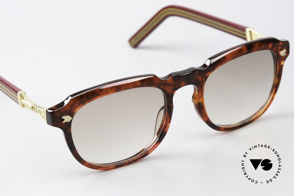 Jean Paul Gaultier 57-1071 Collector's Glasses 80's, a fashion statement; c. 4 (tortoise, gold & wine red), Made for Men and Women
