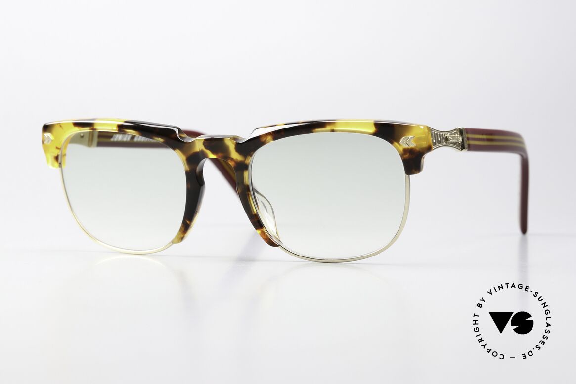 Jean Paul Gaultier 57-1271 Combi Frame Made in Japan, old Gaultier glasses from the Junior Gaultier Series, Made for Men and Women
