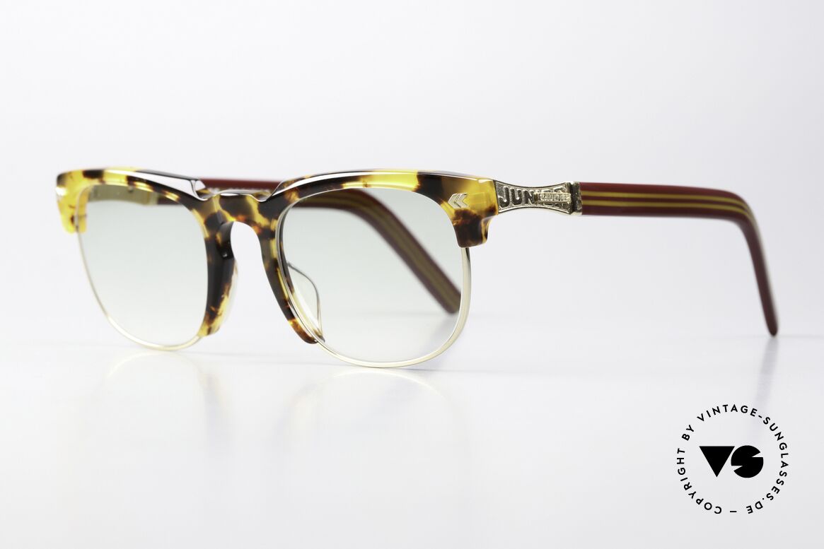 Jean Paul Gaultier 57-1271 Combi Frame Made in Japan, combination of acetate & metal; top-notch quality, Made for Men and Women