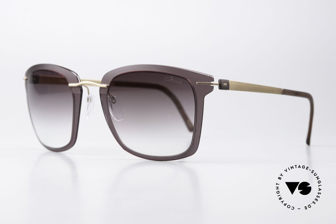 Silhouette 8700 Lightweight Sunglasses, lightweight, minimalist sunglasses (only 16g), Made for Men and Women