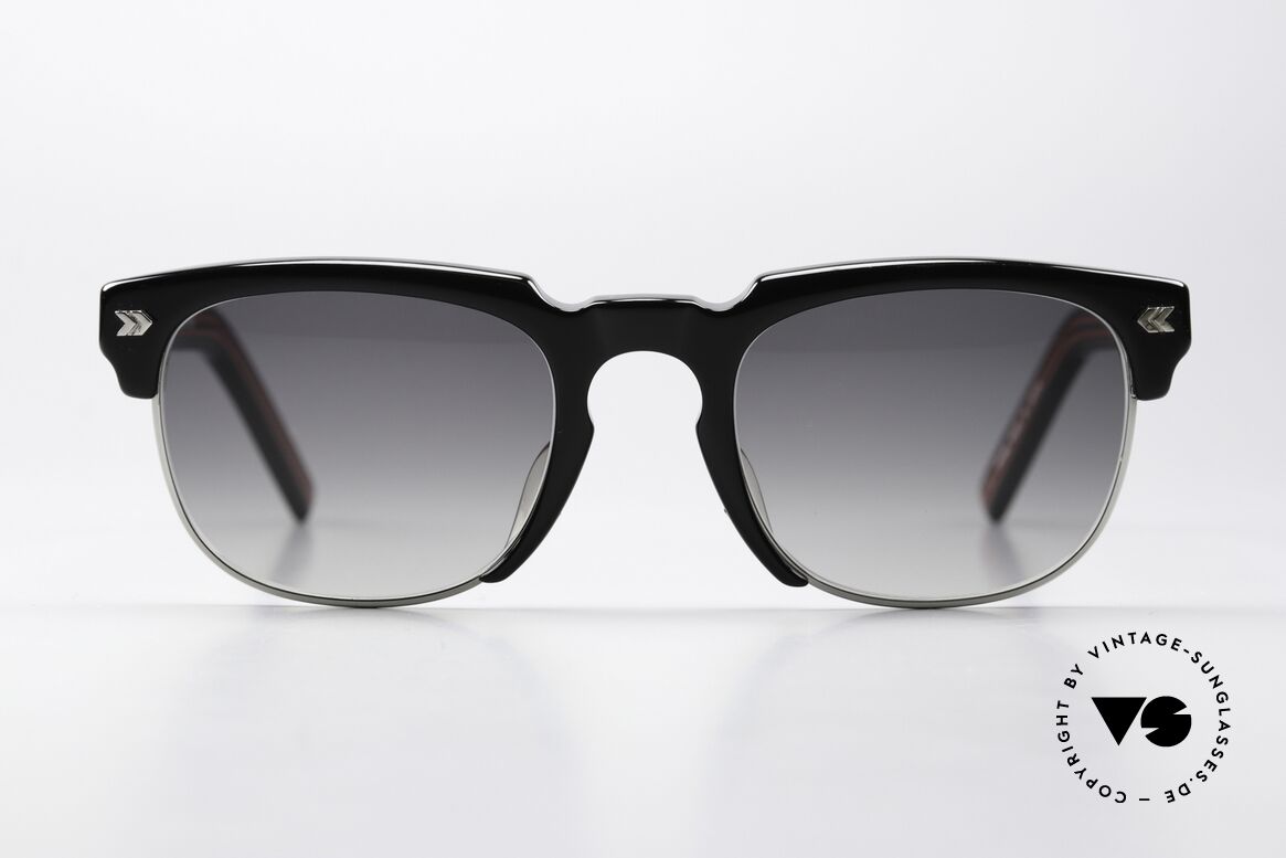 Jean Paul Gaultier 57-1271 80's Coloring And Design, combi model 57-1271 in size 50x21, made in Japan, Made for Men and Women
