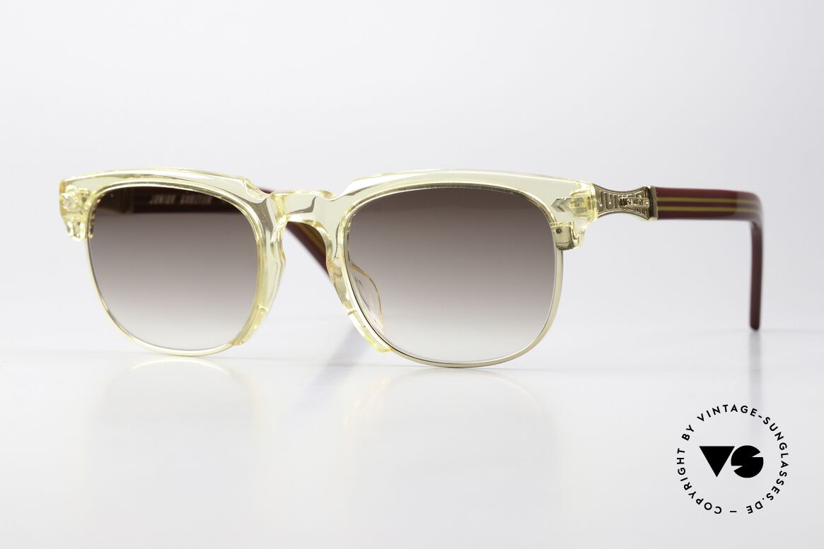 Jean Paul Gaultier 57-1271 1980's 90's Designer Frame, rare Gaultier glasses from the Junior Gaultier Series, Made for Men and Women