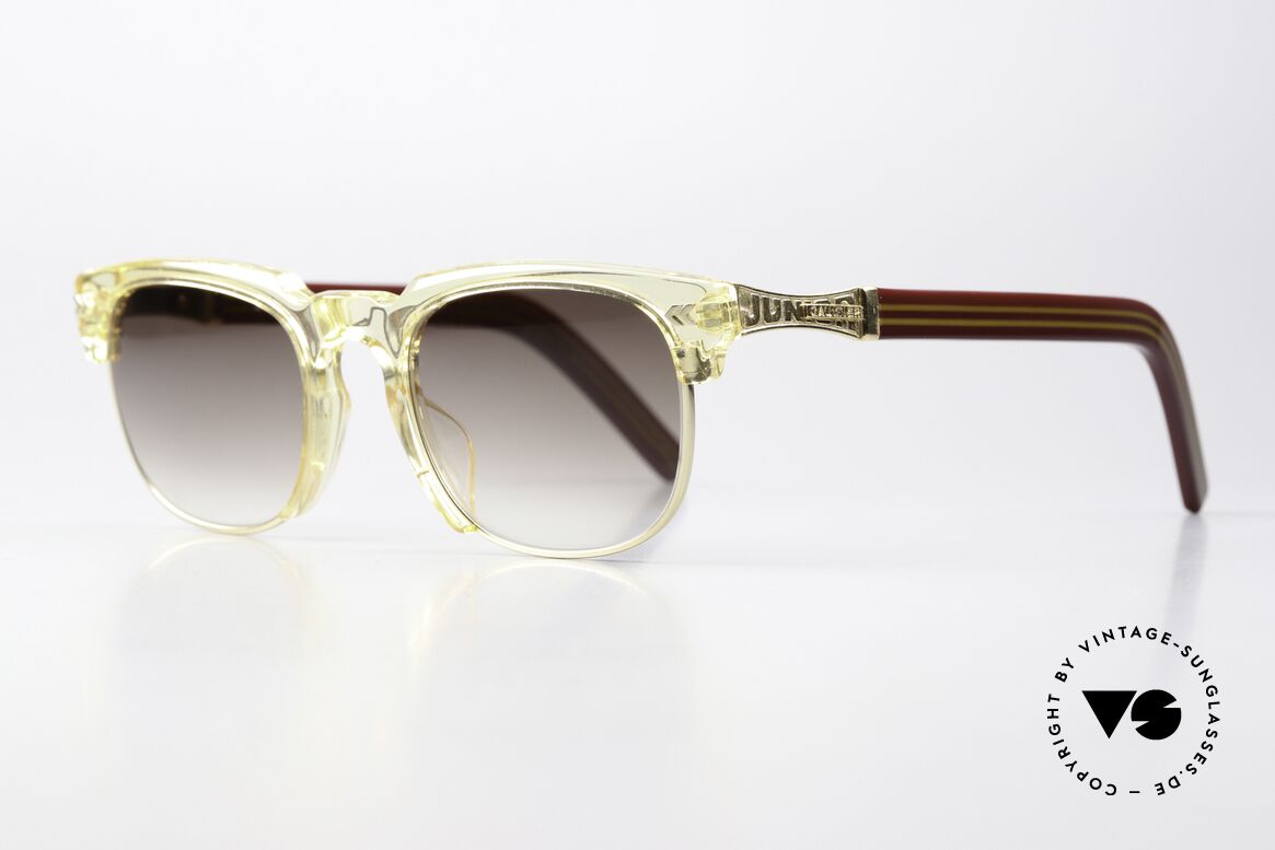 Jean Paul Gaultier 57-1271 1980's 90's Designer Frame, combination of acetate & metal; top-notch quality, Made for Men and Women