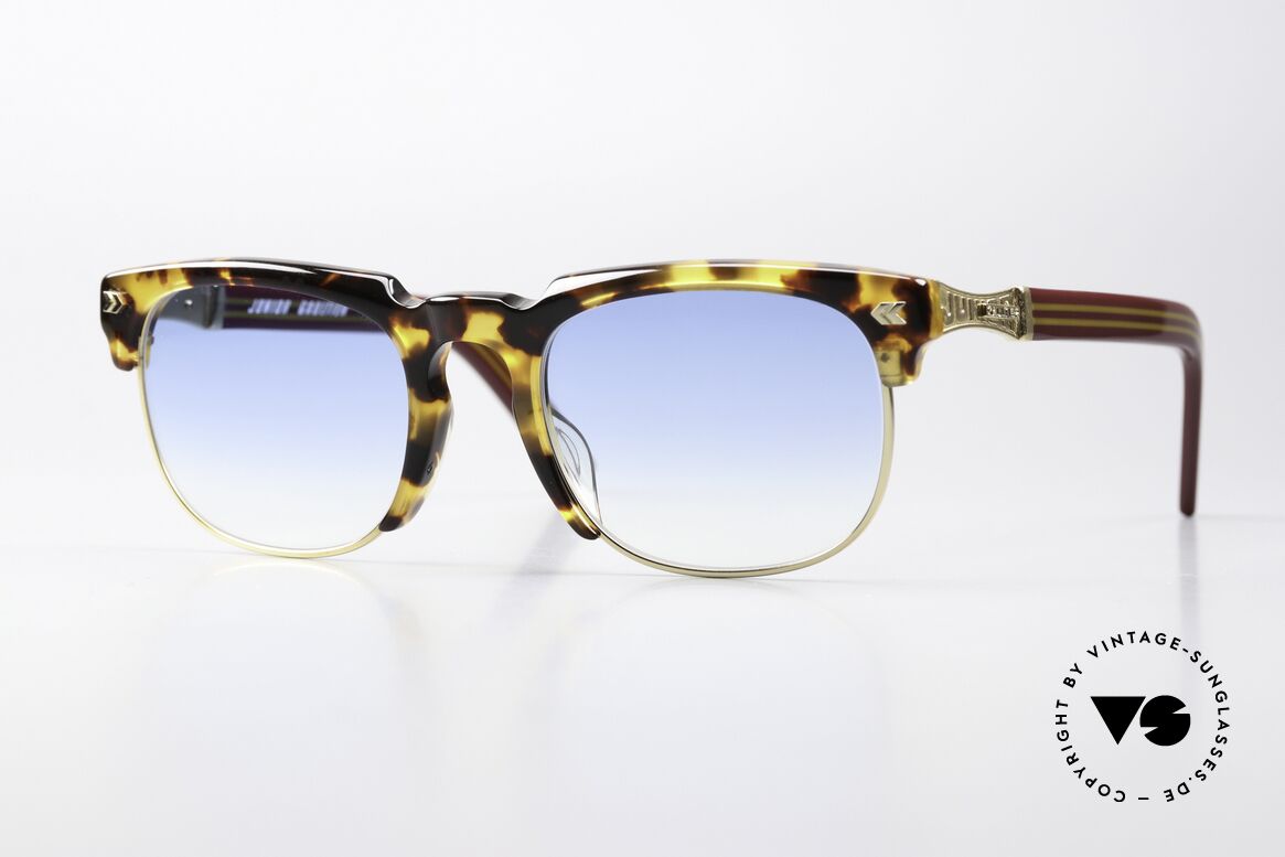 Jean Paul Gaultier 57-1271 Market Launch 1987 1988, old Gaultier glasses from the Junior Gaultier Series, Made for Men and Women