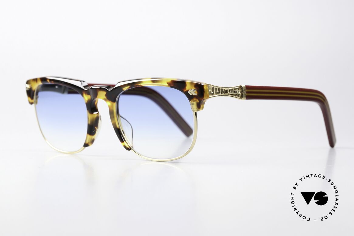 Jean Paul Gaultier 57-1271 Market Launch 1987 1988, combination of acetate & metal; top-notch quality, Made for Men and Women