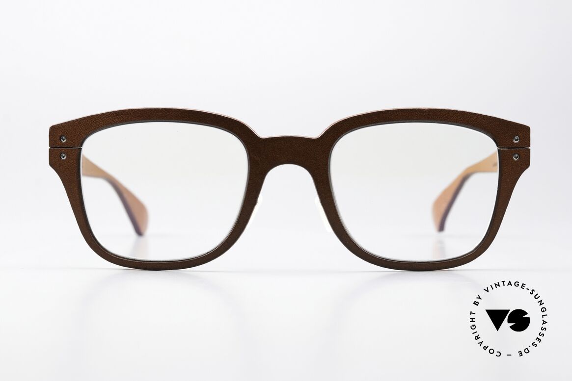 Lucas de Stael Minotaure M09 Unisex Frame Leather Cover, LUCAS de STAËL, Minotaure M09, size 51/23, col. 03, Made for Men and Women