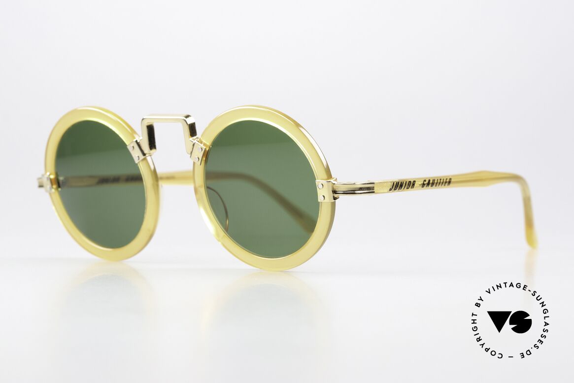 Jean Paul Gaultier 58-0275 Steampunk Shades 1980's, launched in Japan in 1987 and in America in 1988, Made for Men and Women