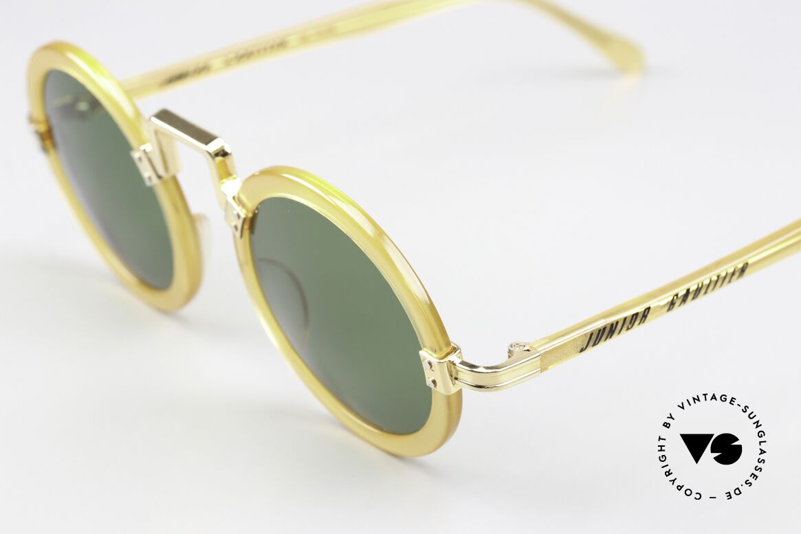 Jean Paul Gaultier 58-0275 Steampunk Shades 1980's, the design was clearly ahead of its time at the time, Made for Men and Women