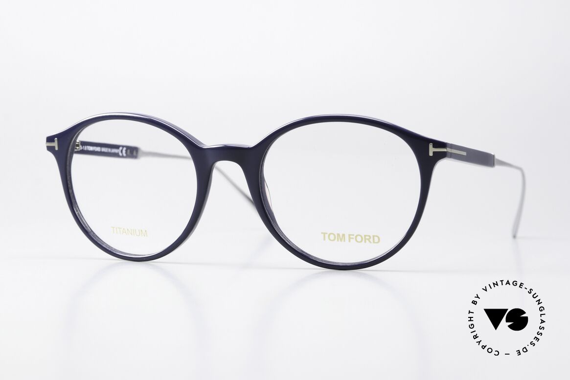 Tom Ford TF5485 Made In Japan Titan Frame, Tom Ford TF5485, col 090, titanium glasses, 51/20, Made for Women