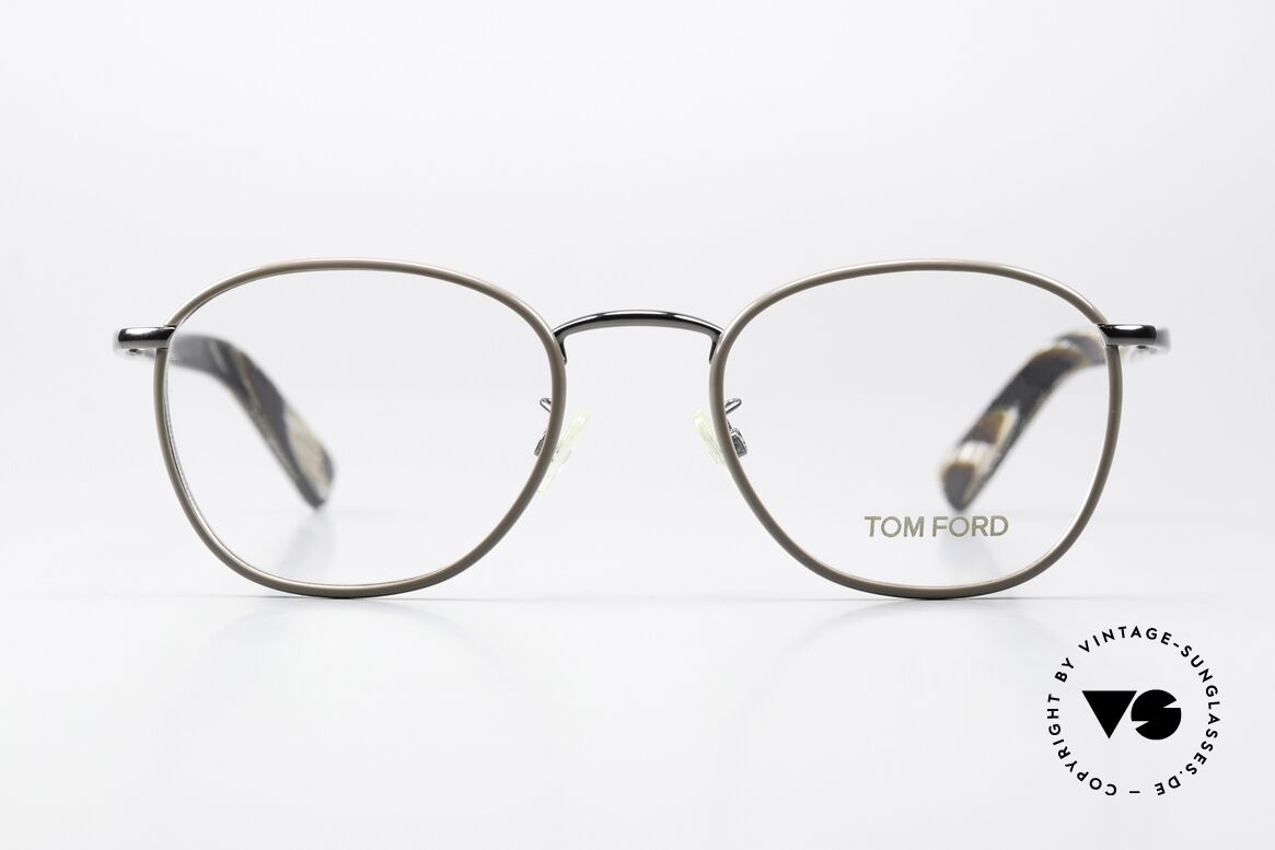 Tom Ford TF5333 Taupe Gunmetal Frame, Tom Ford TF-5333, 045, unisex eyeglasses, 51/20, Made for Men and Women