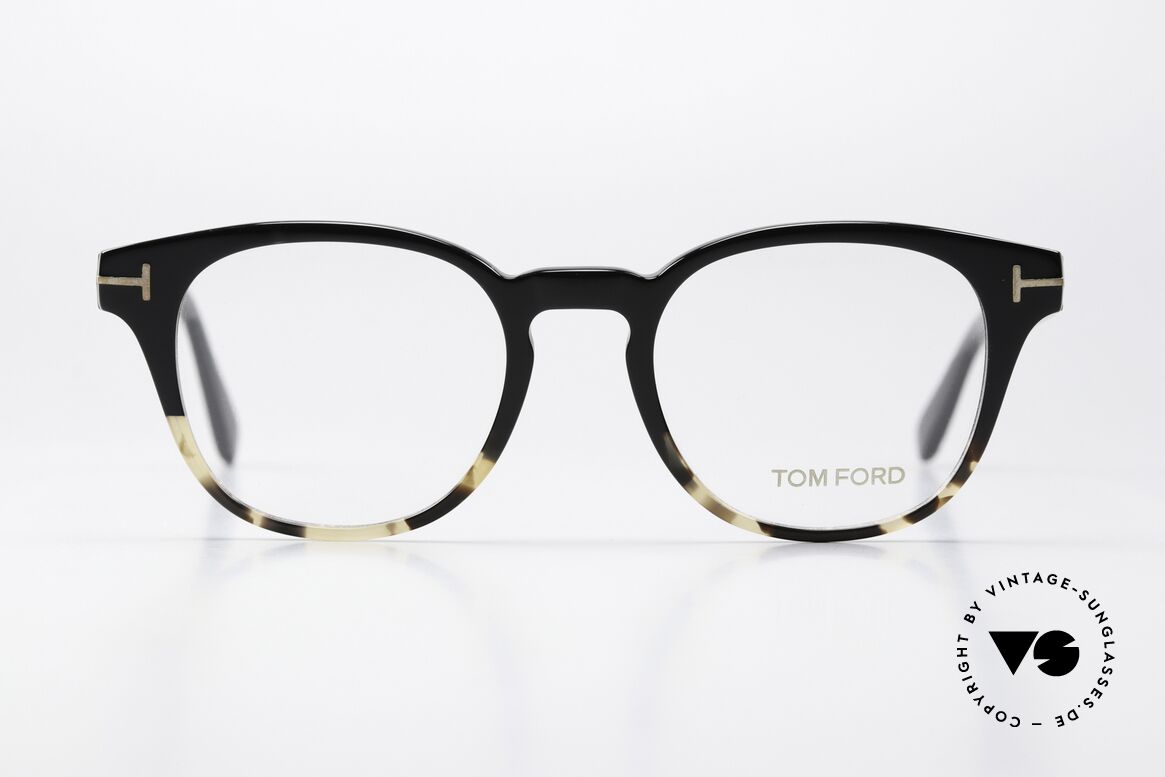 Tom Ford TF5400 Unisex Panto Eyeglasses, Tom Ford TF-5400, 005, unisex eyeglasses, 48/19, Made for Men and Women