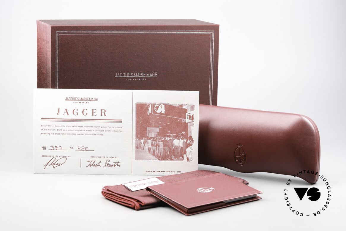 Jacques Marie Mage Jagger Sunglasses For Celebration, Size: large, Made for Men