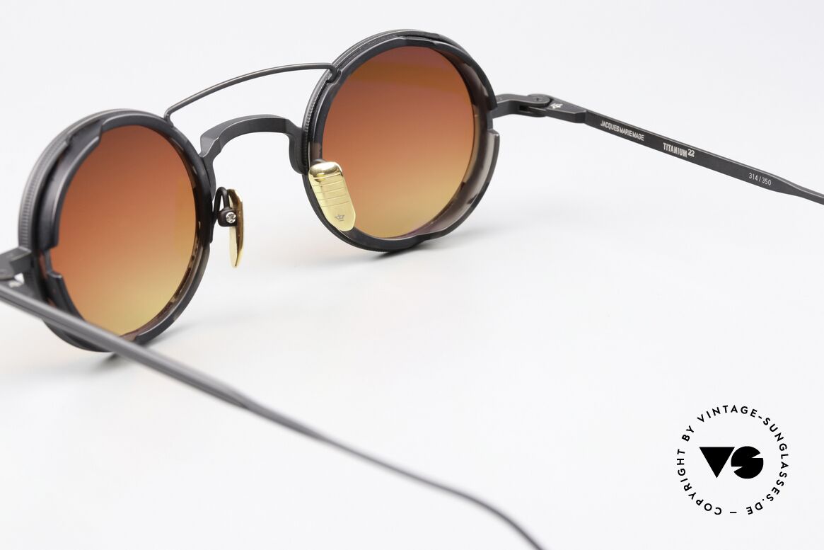 Jacques Marie Mage Ringo 2 Fab Four Inspired Shades, exact description: JMM Ringo 2 Tropic matte black, Made for Men and Women