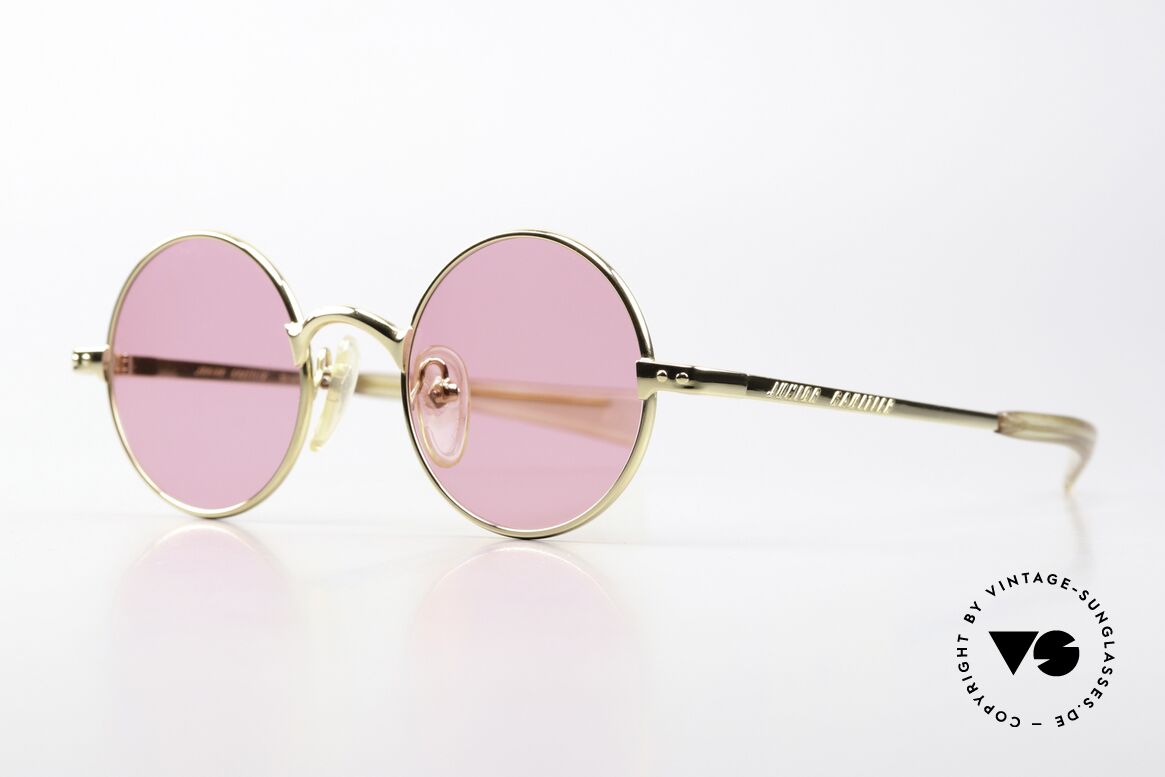 Jean Paul Gaultier 57-0173 See Through Rose-Colored ..., one of the top models of the Junior Gaultier Series, Made for Men and Women