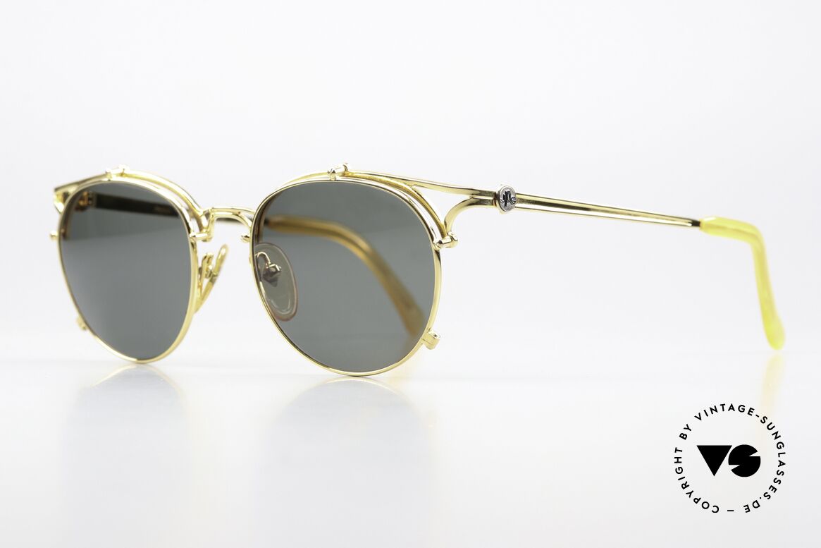 Jean Paul Gaultier 56-2171 Designer Panto Sunglasses, tangible, HIGH-END quality, made in Japan (100% UV), Made for Men and Women