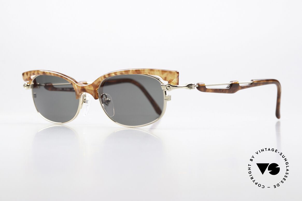 Jean Paul Gaultier 56-0024 Brilliant 2 in 1 Sunglasses, therefore two completely different sunglasses styles, Made for Women