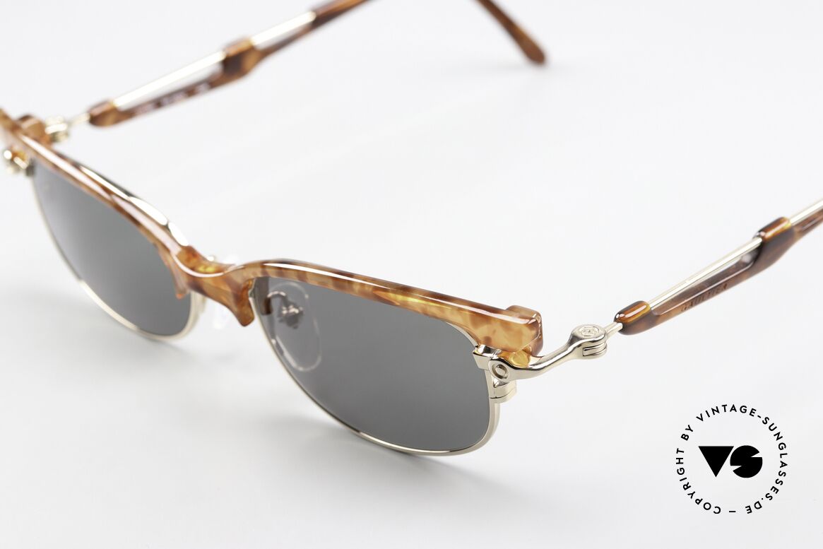 Jean Paul Gaultier 56-0024 Brilliant 2 in 1 Sunglasses, unique design and top-notch quality (limited edition), Made for Women
