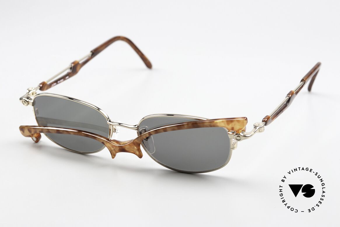 Jean Paul Gaultier 56-0024 Brilliant 2 in 1 Sunglasses, Size: medium, Made for Women