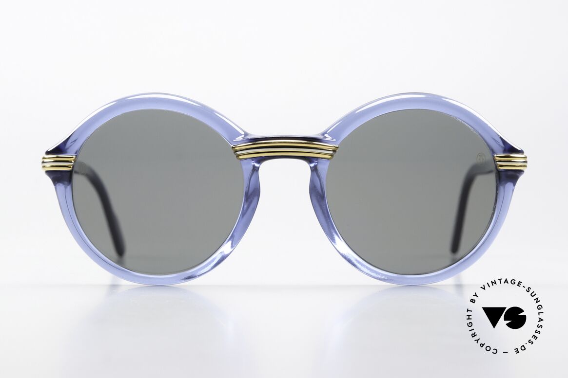 Cartier Cabriolet - L Ultra Rare 52mm L Size, luxury CARTIER shades of the Composite Series; 1991, Made for Men and Women