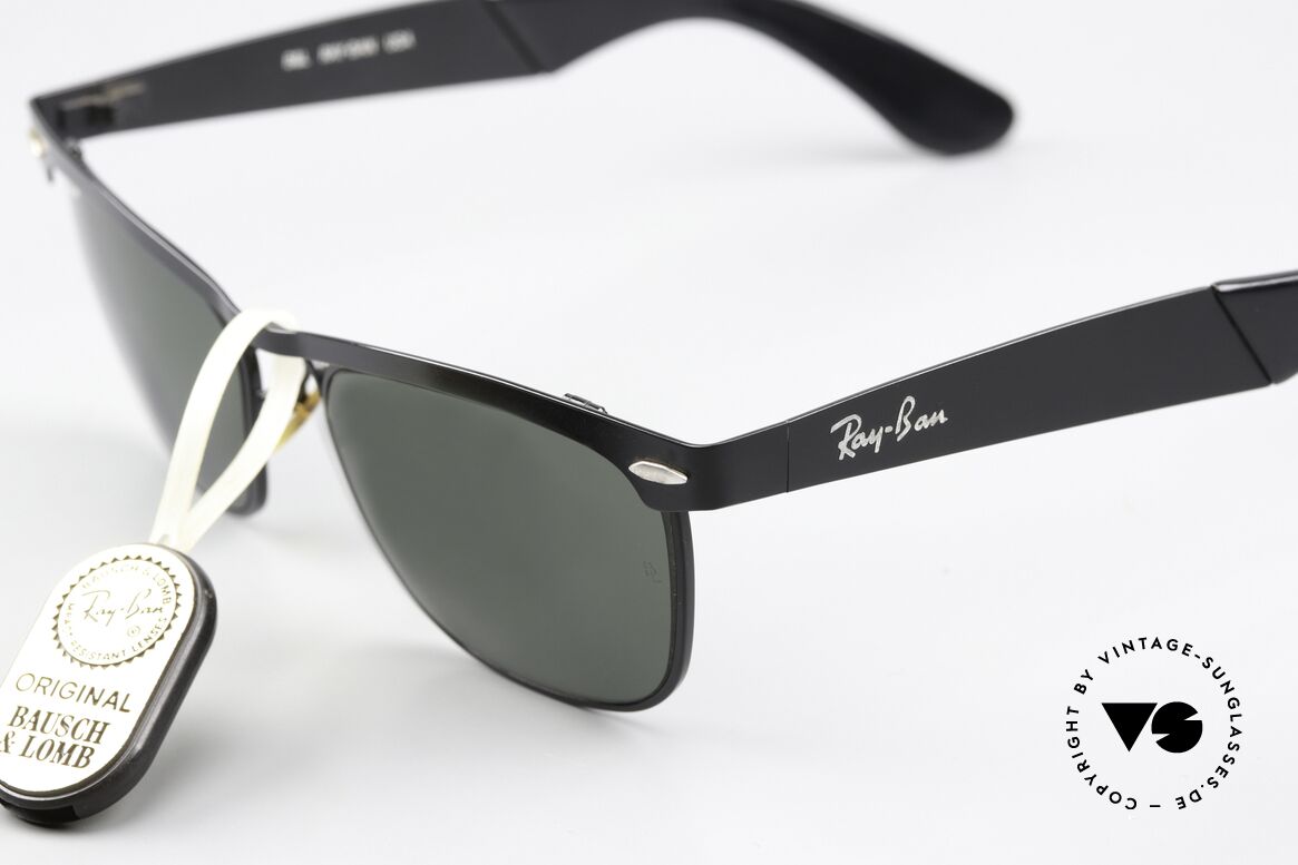 Ray Ban Wayfarer Metal Rare Old Vintage Shades, original name: Wayfarer DELUXE Metal, W1310, G15, Made for Men and Women