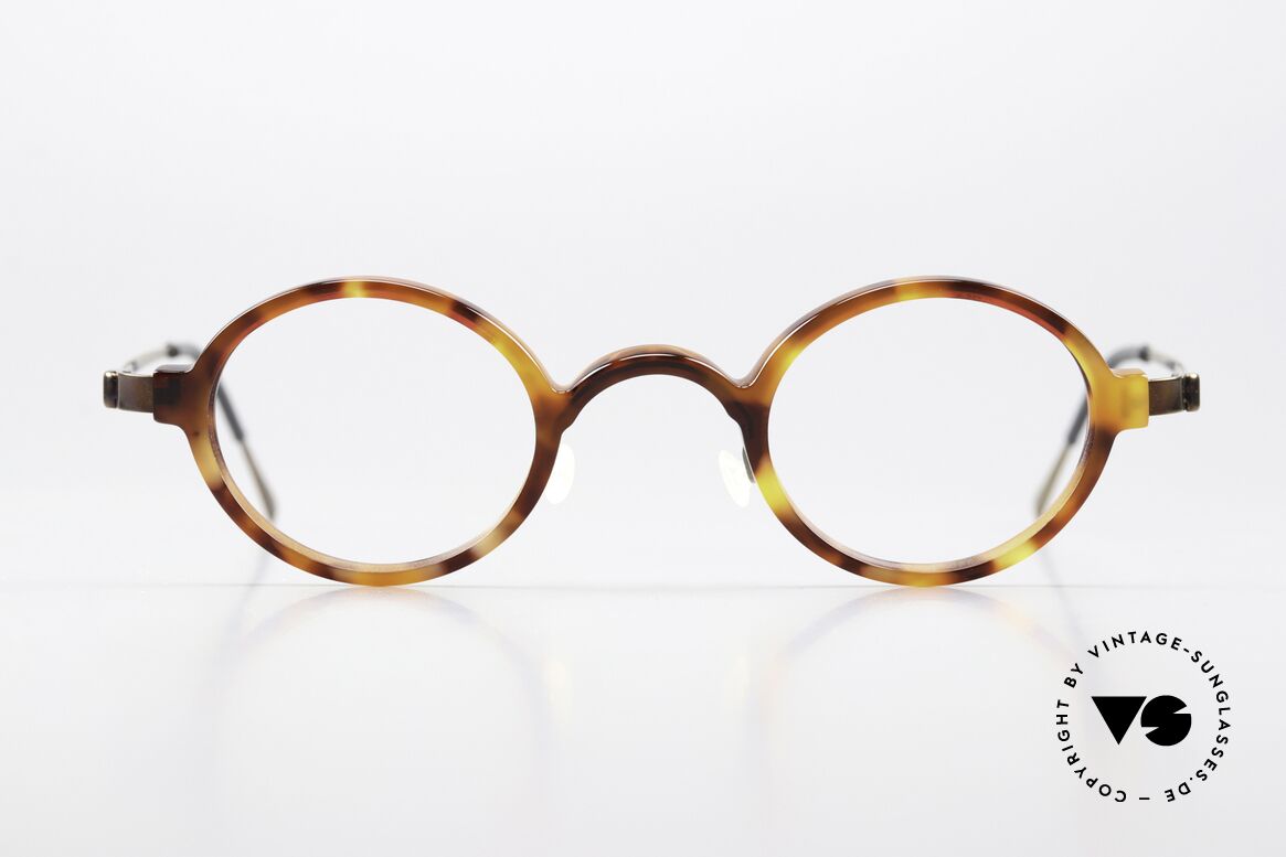 Lindberg 1011 Acetanium Oval Designer Glasses Small, oval Lindberg Acetanium frame with interesting color, Made for Men and Women