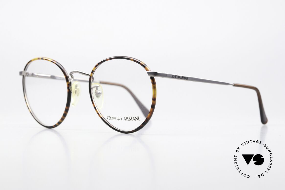 Giorgio Armani 145 Eyewear Classics Of The 80s, more 'classic' isn't possible (famous 'panto'-design), Made for Men
