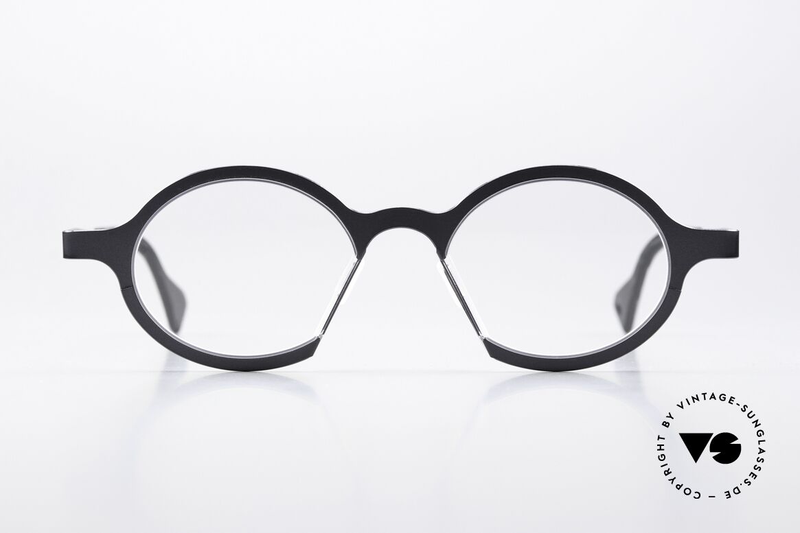 Theo Belgium James 6 Striking Bridge Eyewear, artistic glasses for men and women; unisex, Made for Men and Women