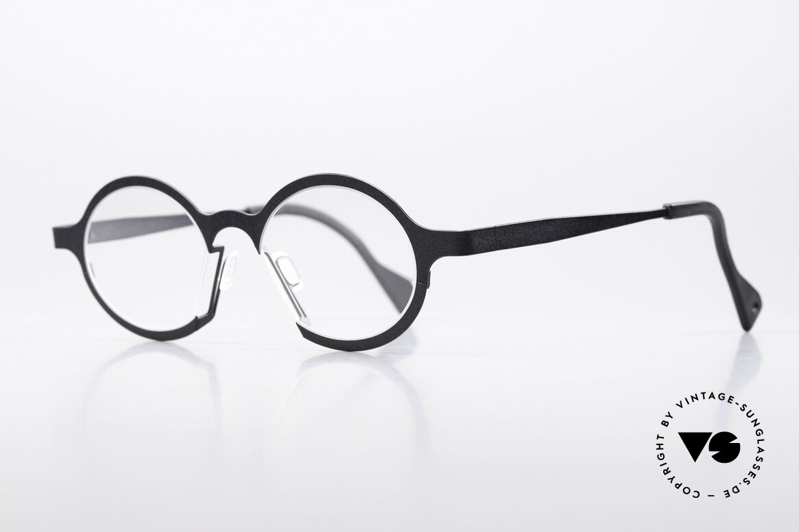 Theo Belgium James 6 Striking Designer Frame, wide, distinctive bridge as a design feature, Made for Men and Women
