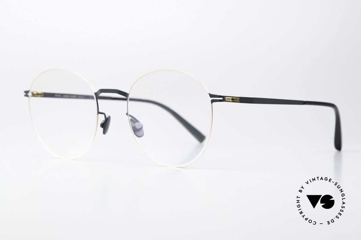 Mykita Tomomi Panto Frame Ladies Gents, color code 256 = indigo / gold (for ladies and gents), Made for Men and Women