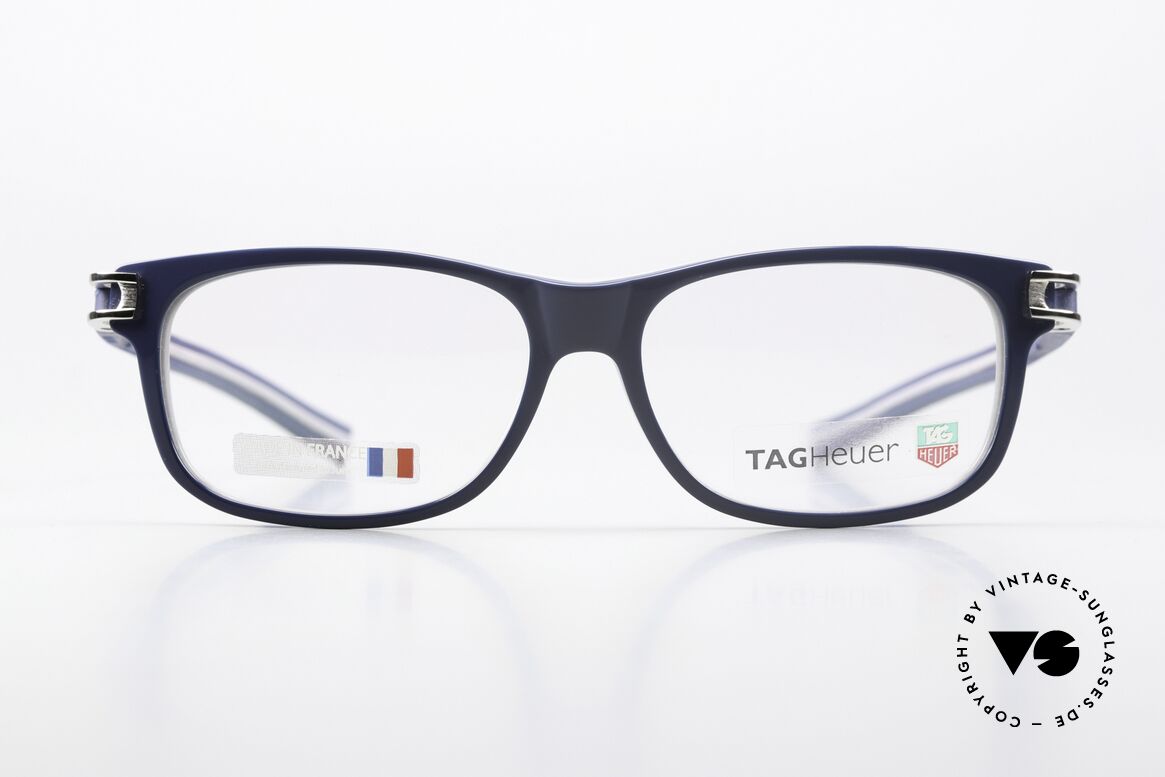 Tag Heuer 7606 Track Men's Frame Made In France, distinctive men's glasses made of elastomer plastic, Made for Men