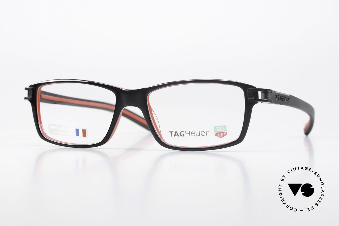 Tag Heuer 7601 Track Avant-Garde Technology, Tag Heuer glasses mod. 7601, col. 001, size 55-17, Made for Men