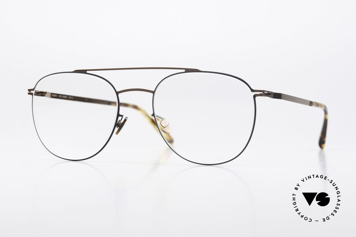 Mykita Nilsson Shiny Copper Black Frame, Mykita eyeglasses, men's model Nilsson in size 50-18, Made for Men