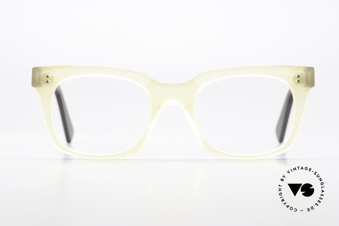 Anne Et Valentin Diddley Striking Acetate Frame, massive frame, mod. Diddley, c. 8A01, size 51/16, Made for Men and Women