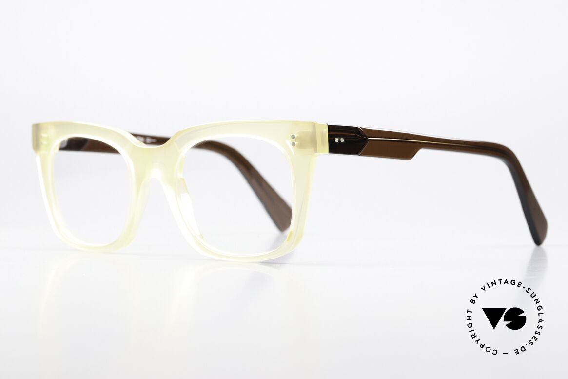 Anne Et Valentin Diddley Striking Acetate Frame, the couple Anne (artist) and Valentin (optician), Made for Men and Women