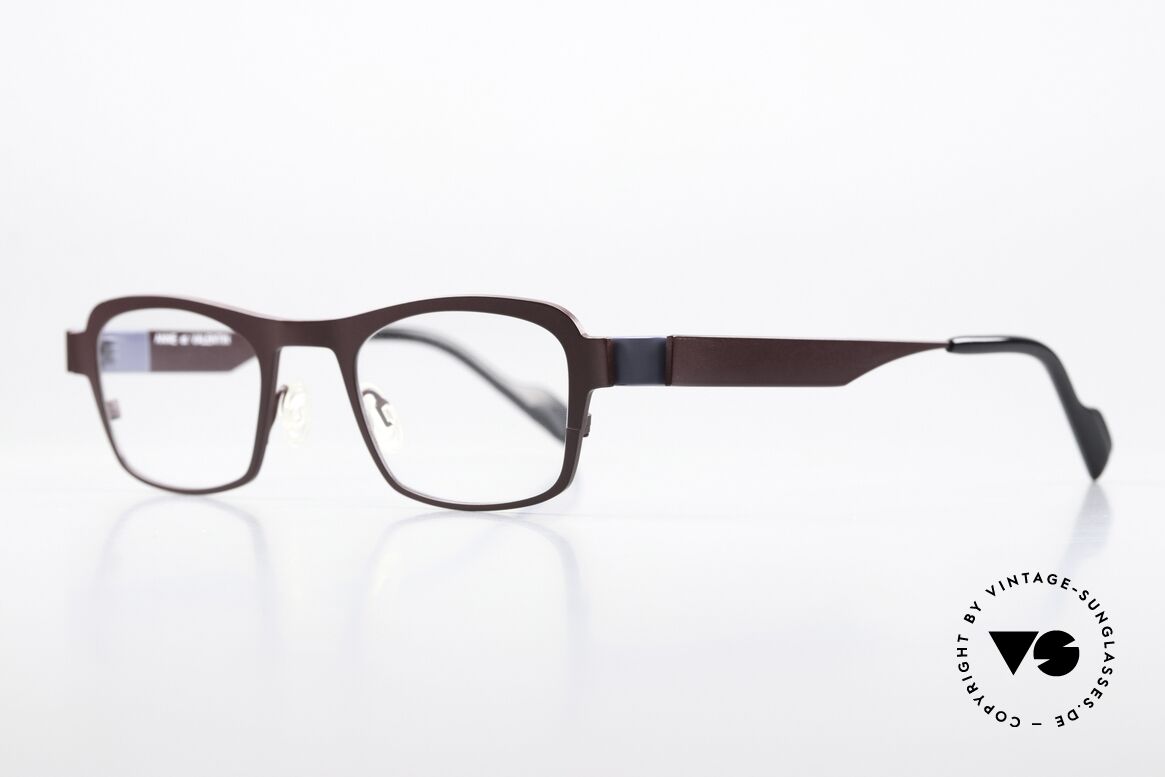 Anne Et Valentin West Designer Eyewear Titanium, the couple Anne (artist) and Valentin (optician), Made for Men and Women