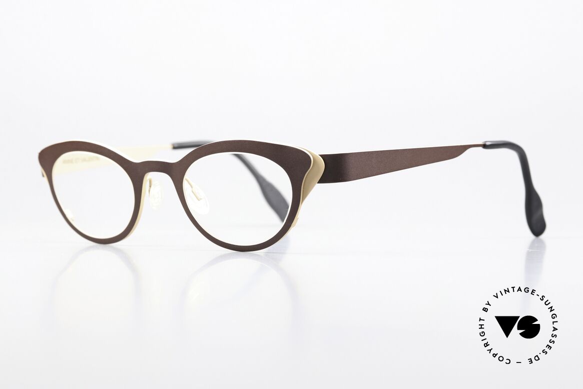 Anne Et Valentin Liz Titanium Frame For Ladies, the couple Anne (artist) and Valentin (optician), Made for Women