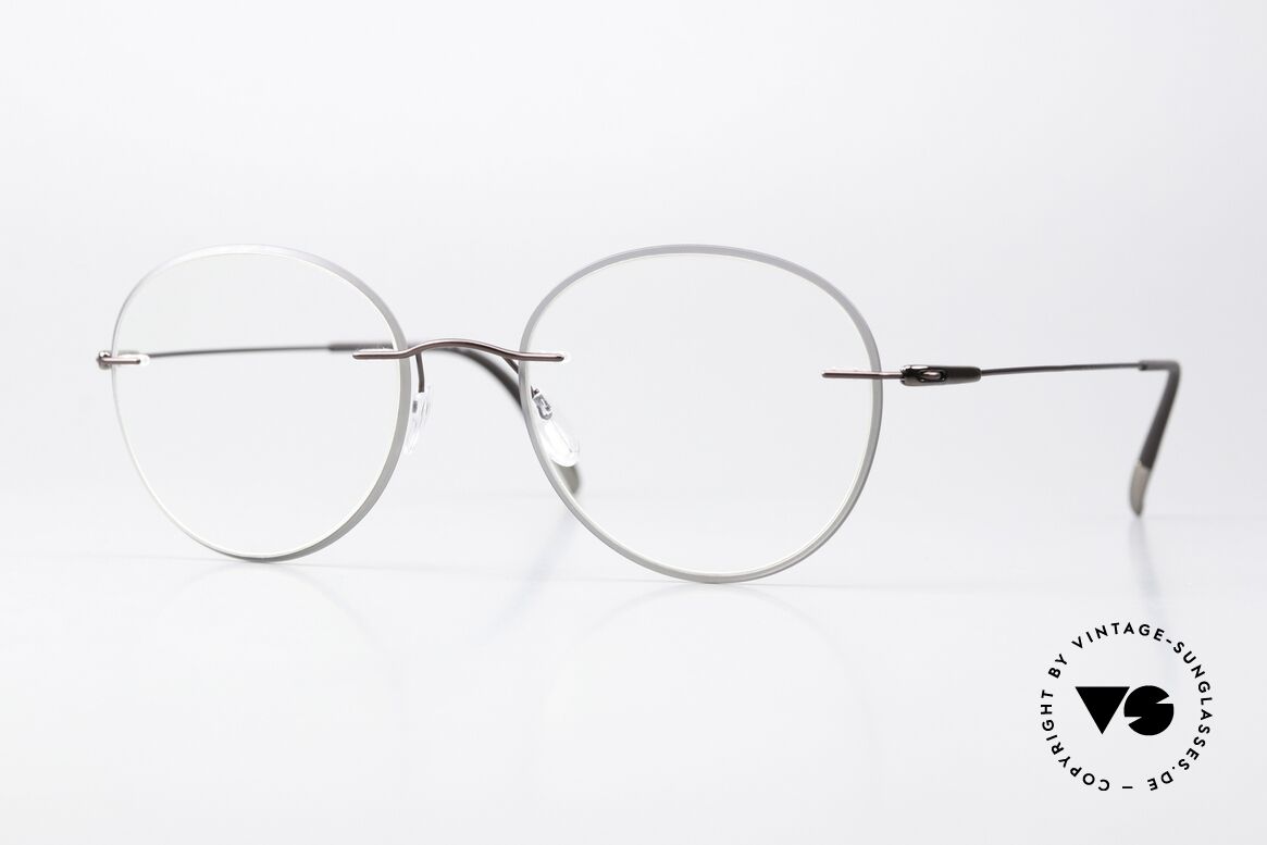 Silhouette 5500 Colorwave Core Accent Series, Silhouette 5500 GY 6140 eyeglasses, size 51-21, 150, Made for Men and Women