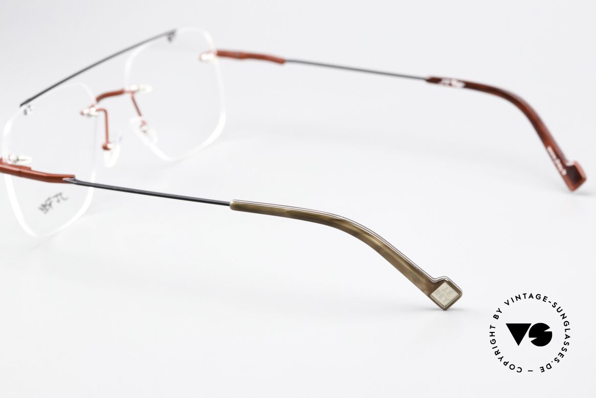 JF Rey JF2852 Striking Rimless Frame, of course unworn in premium quality, made in France, Made for Men and Women