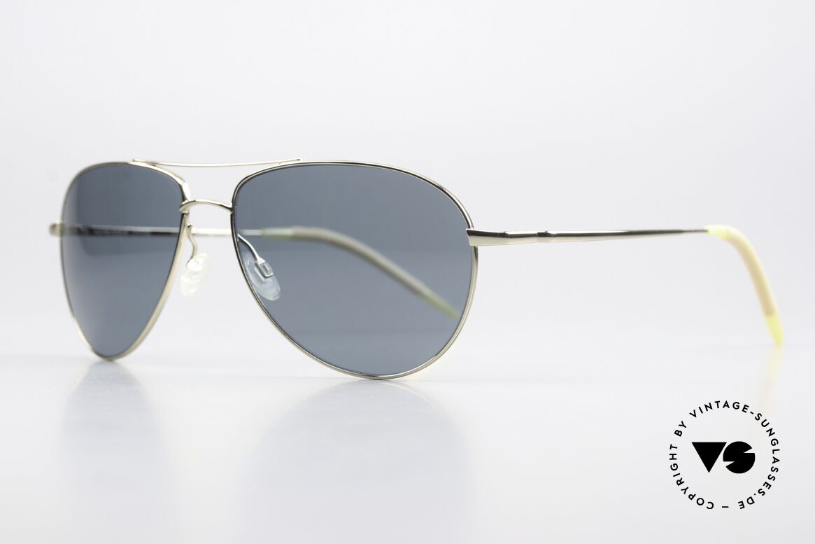 Oliver Peoples Benedict Polarized Mineral Lenses, elegant aviator sunglasses with POLARIZED lenses, Made for Men