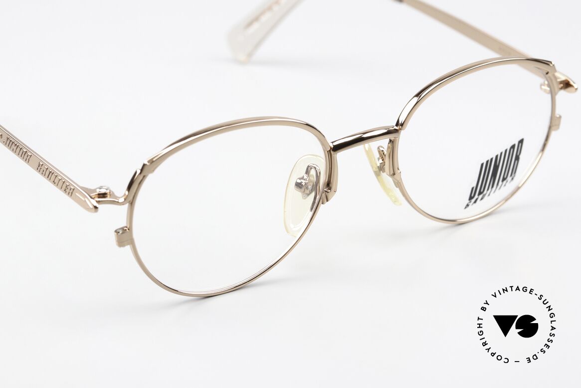 Jean Paul Gaultier 57-2173 90's Shiny Bronze Metallic, NO RETRO fashion, but an original from 1995/96, Made for Men and Women