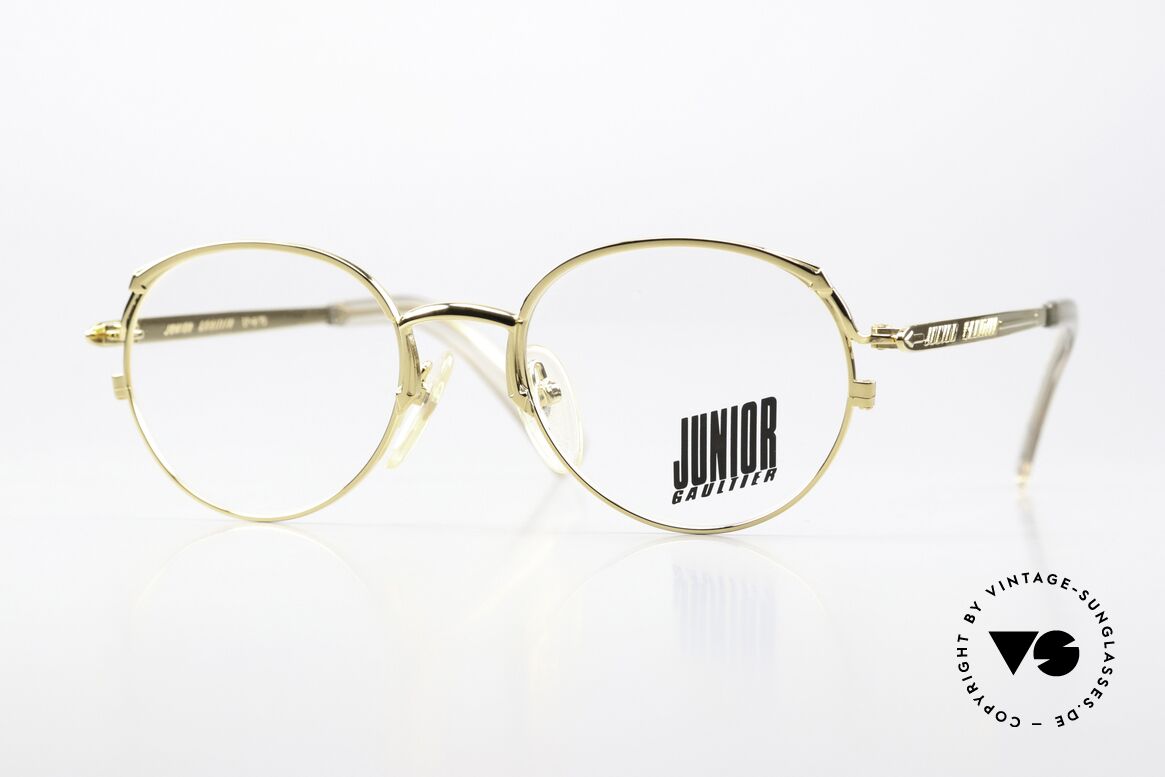 Jean Paul Gaultier 57-2173 True Vintage Eyewear 1995, high-end Panto designer frame in M size 49/19, Made for Men and Women