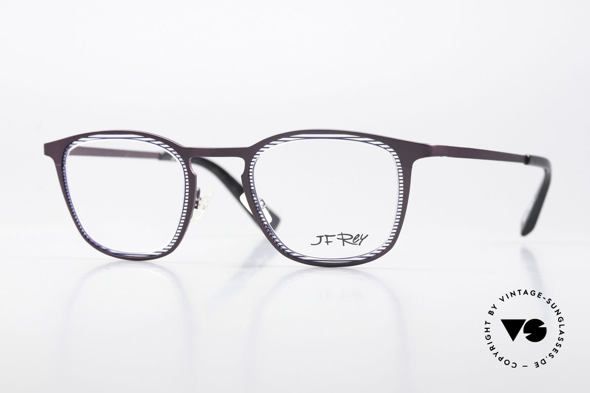 JF Rey JF2709 Frame In Purple Metallic, J.F. Rey glasses, model JF2709, col. 7520, size 49-19, Made for Women