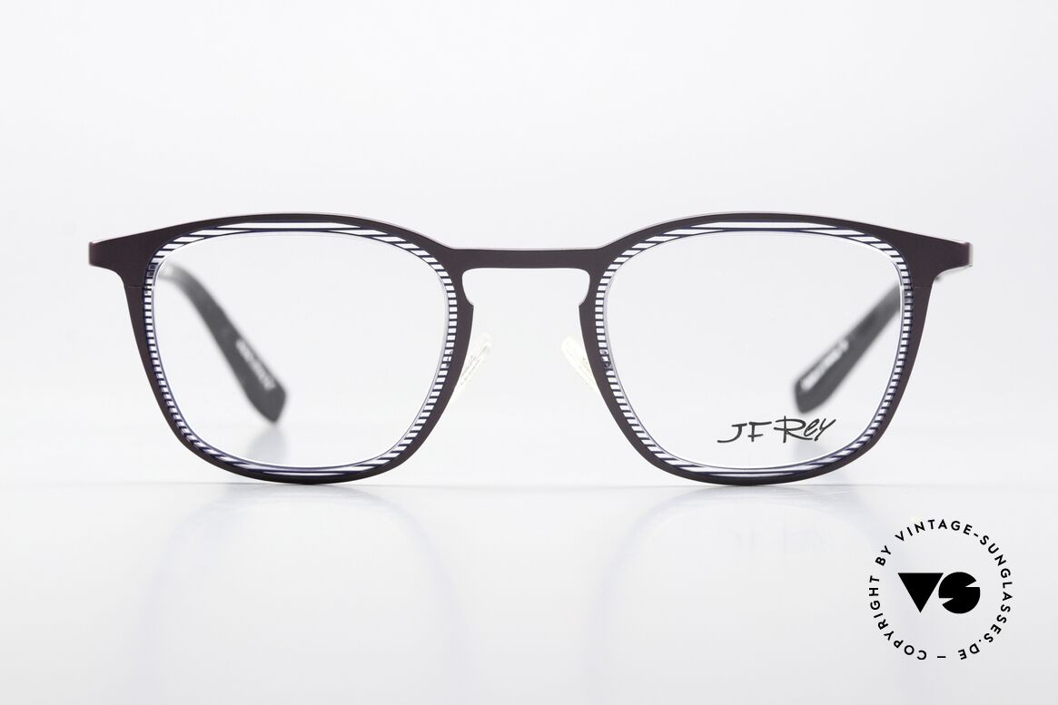 JF Rey JF2709 Frame In Purple Metallic, eyewear fashion; which embodies a very unique style, Made for Women